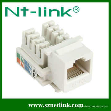 Модульный разъем utp cat5e rj45